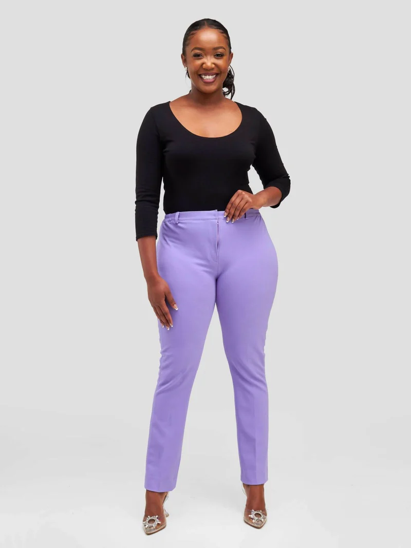Curves BD Pants Lavender